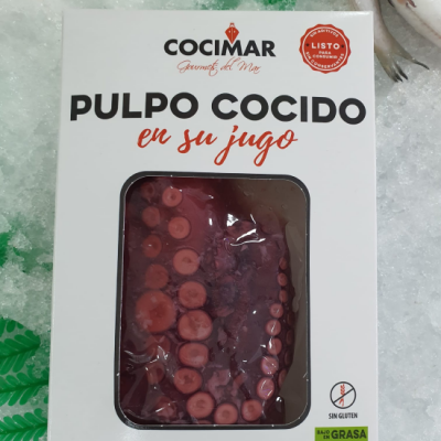 Pata pulpo cocido