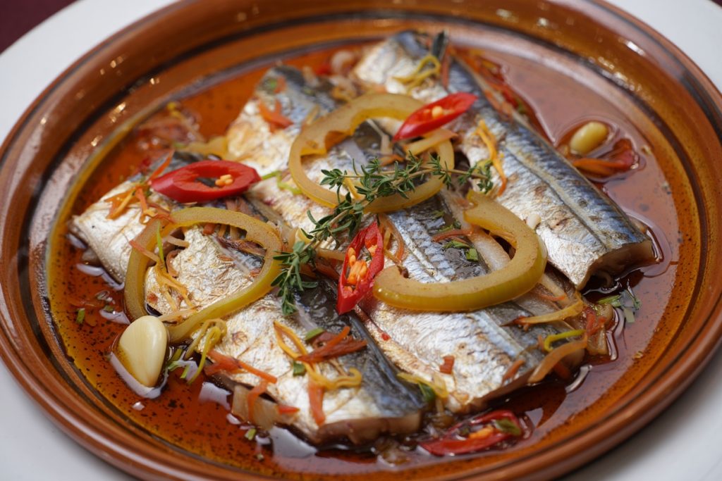 Plato de palometa