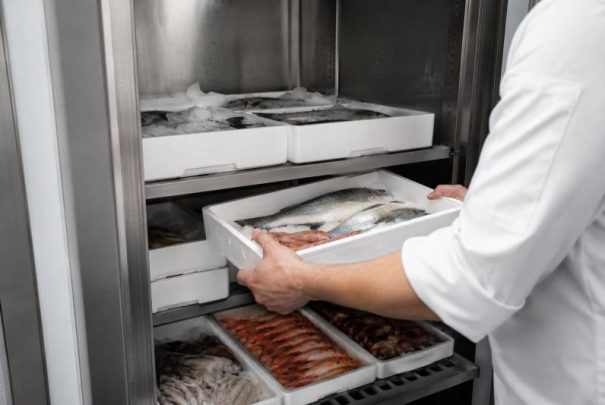 Conservacion de pescado fresco en hostelería