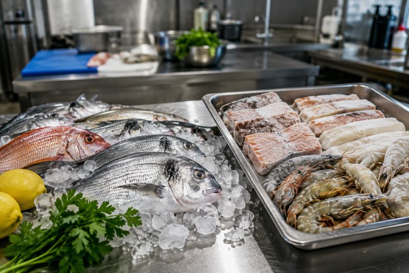 Pescado fresco vs pescado ultracongelado para hostelería