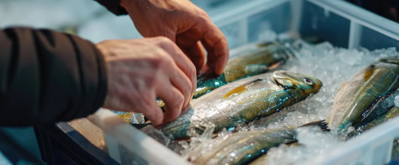 Como funciona el suministro de pescado y marisco