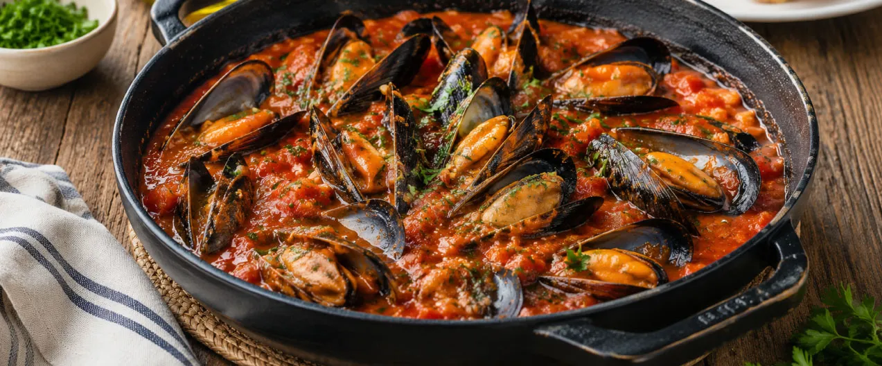 Mejillones frescos para hostelería