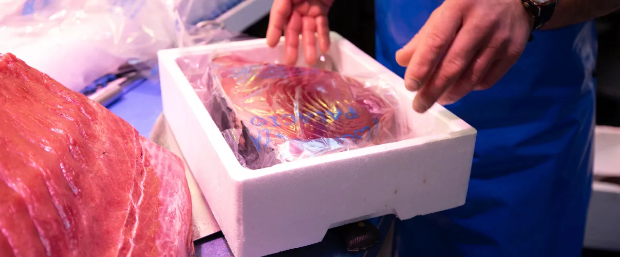 Marisco y pescado al por mayor